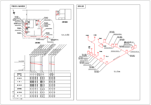 給排水申請図面作成